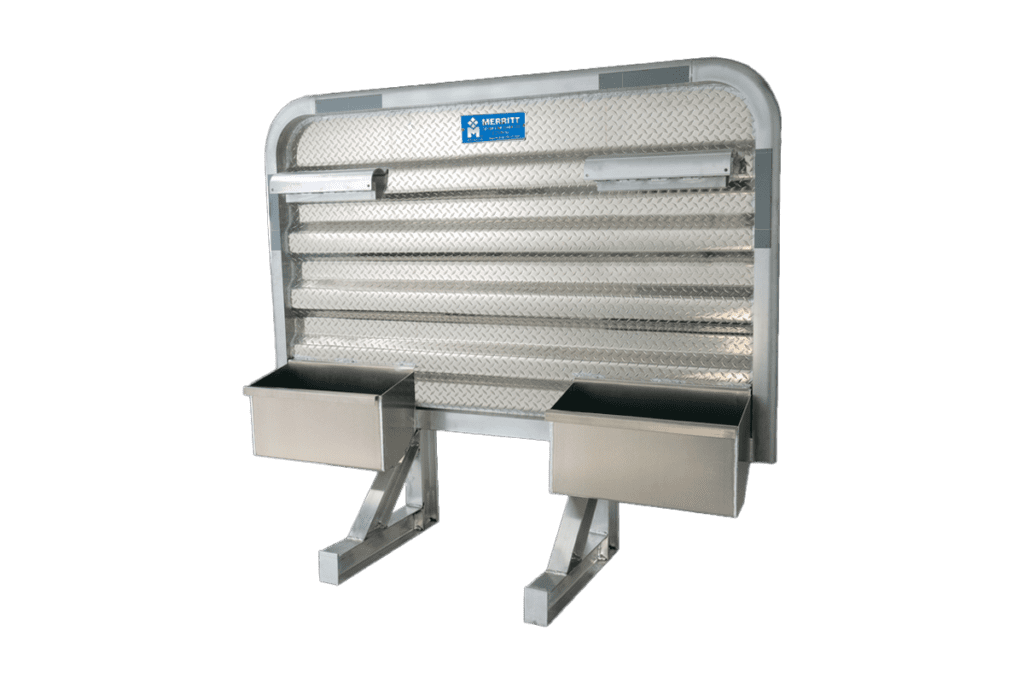 Dynalight Racks Red Dyna-Light Cab Rack - Heavy Duty - Cab Racks
