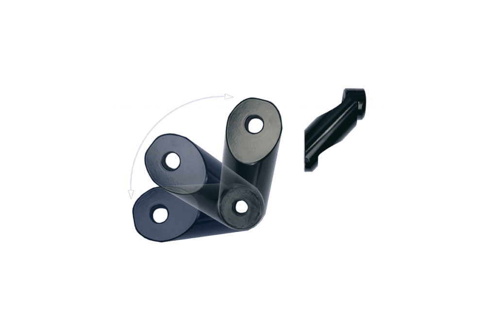 3" Offset Fender Mounting Adapter Merritt Products